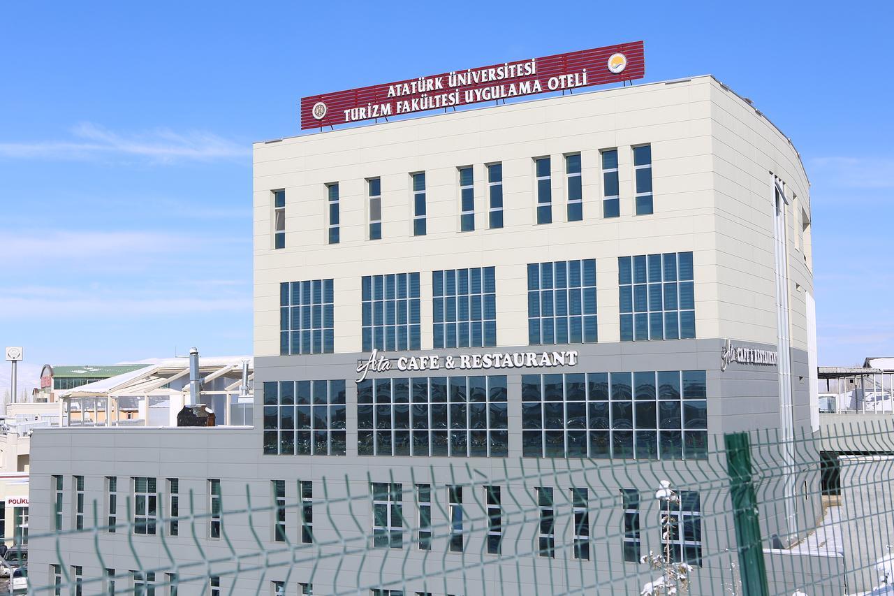 أرزروم Ataturk Universitesi Turizm Fakultesi Uygulama Oteli المظهر الخارجي الصورة